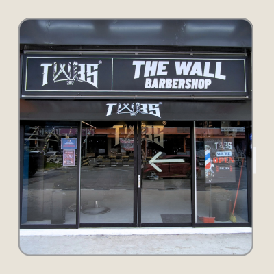 Store front of KGR THE WALL