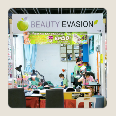 Store front of BEAUTY EVASION