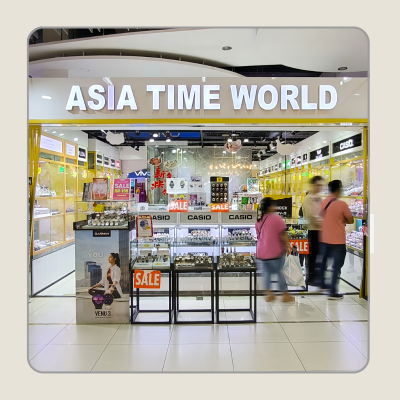 Store front of ASIA TIME WORLD