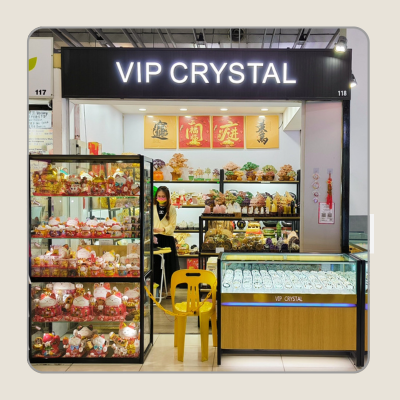 Store front of VIP CRYSTAL