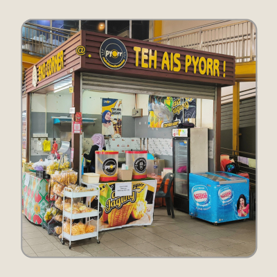 Store front of TEH AIS PYORR!