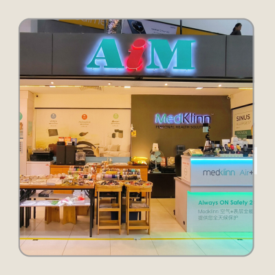 Store front of AIM