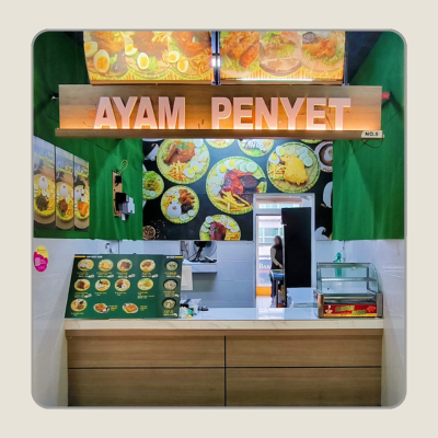 Store front of AYAM PENYET